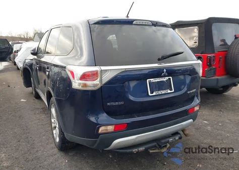 2015 Mitsubishi Outlander Se from USA, damaged, VIN JA4AZ3A30FZ007825